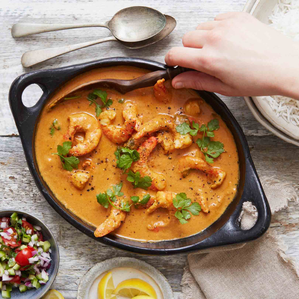 Spicy South Indian Prawn Curry