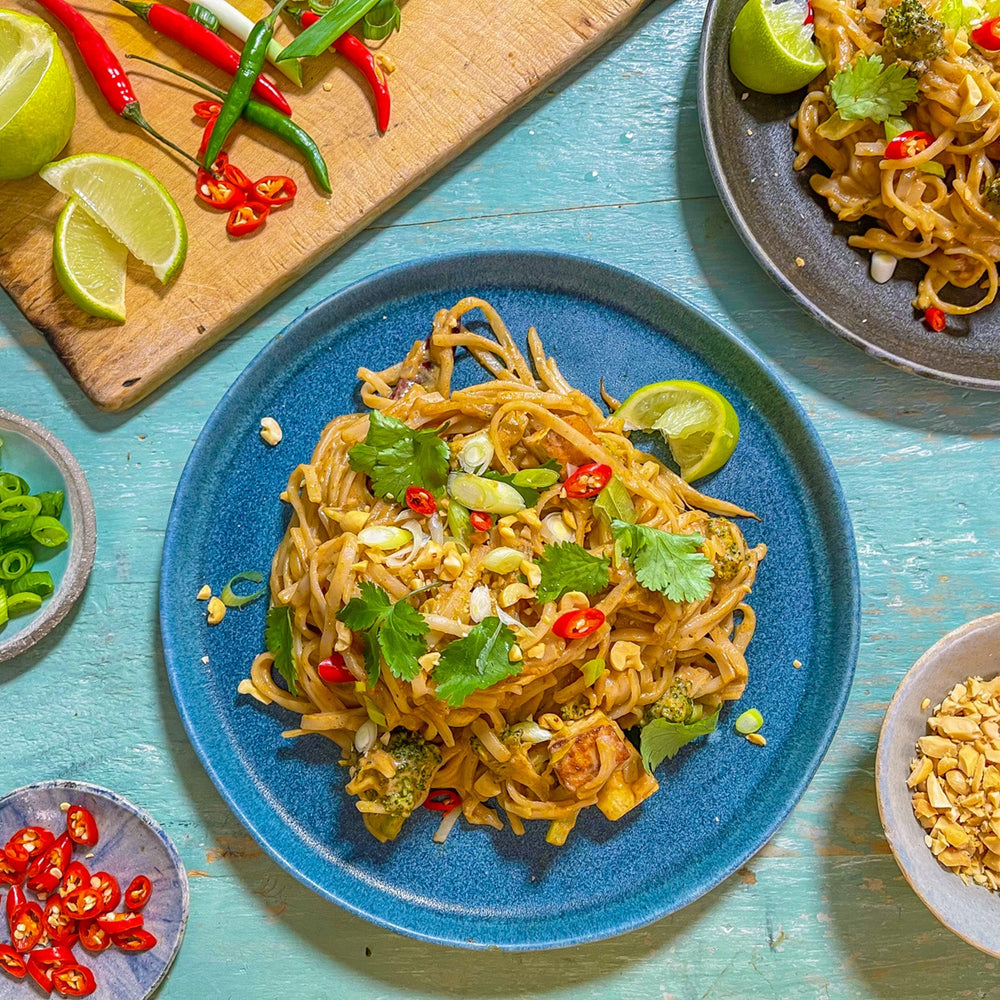 Tofu and Vegetable “Pad Thai” Style Noodles