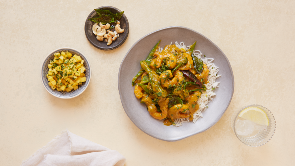 Prawn and Vegetable Mango Curry - The Spice Tailor UK