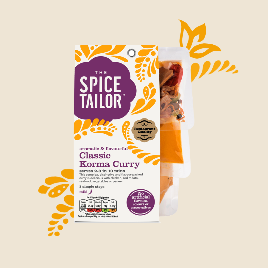 delicate korma curry
