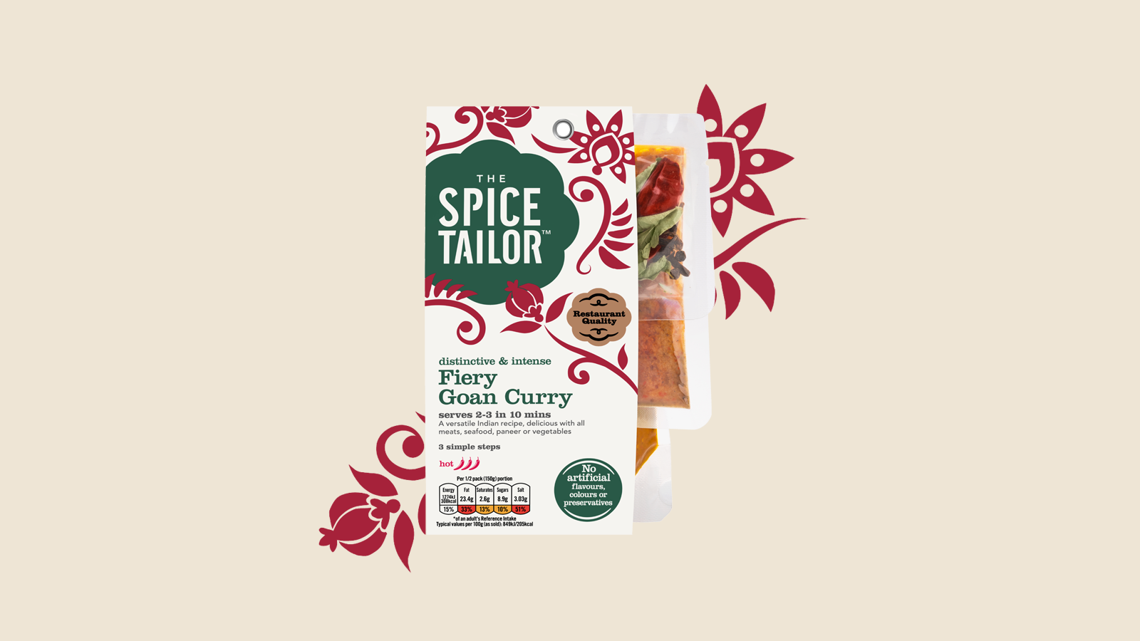 fiery goan curry