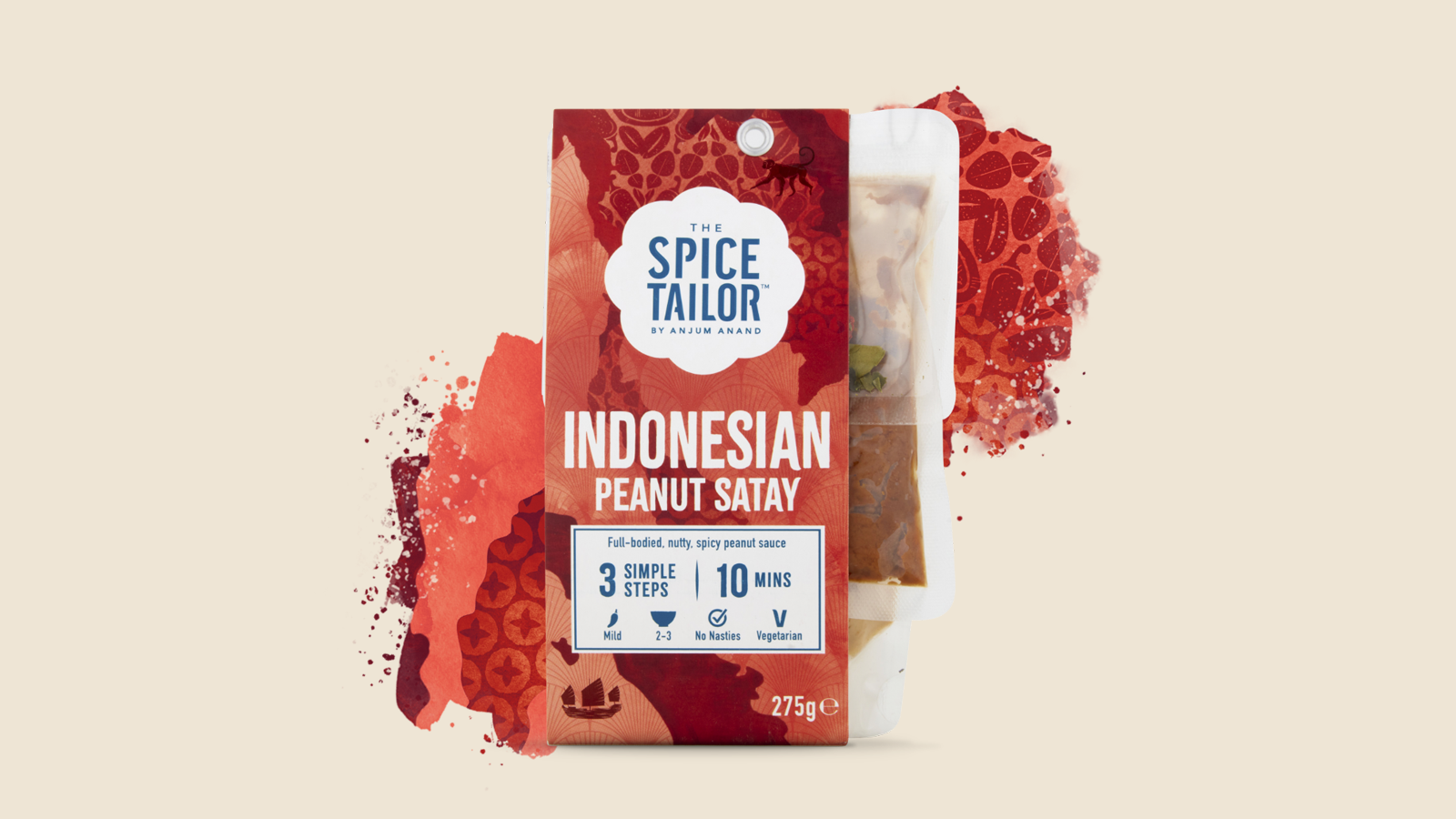 Indonesian peanut satay pack