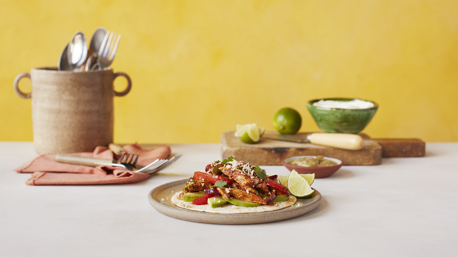 BBQ fajita