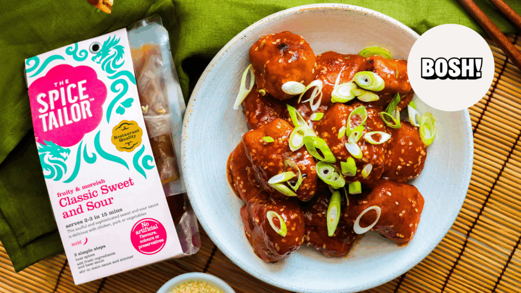 Sweet and Sour Tofu “Chicken” Balls - The Spice Tailor UK